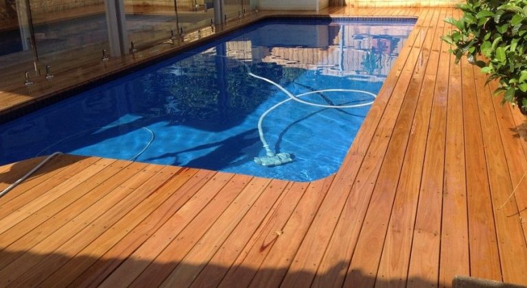 Blackbut timber decking 