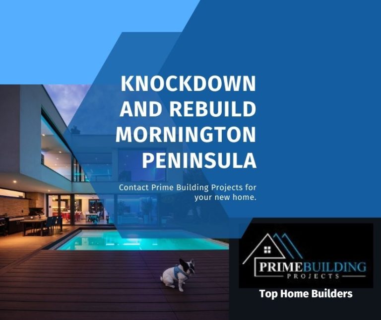 knockdown and rebuild mornington peninsula